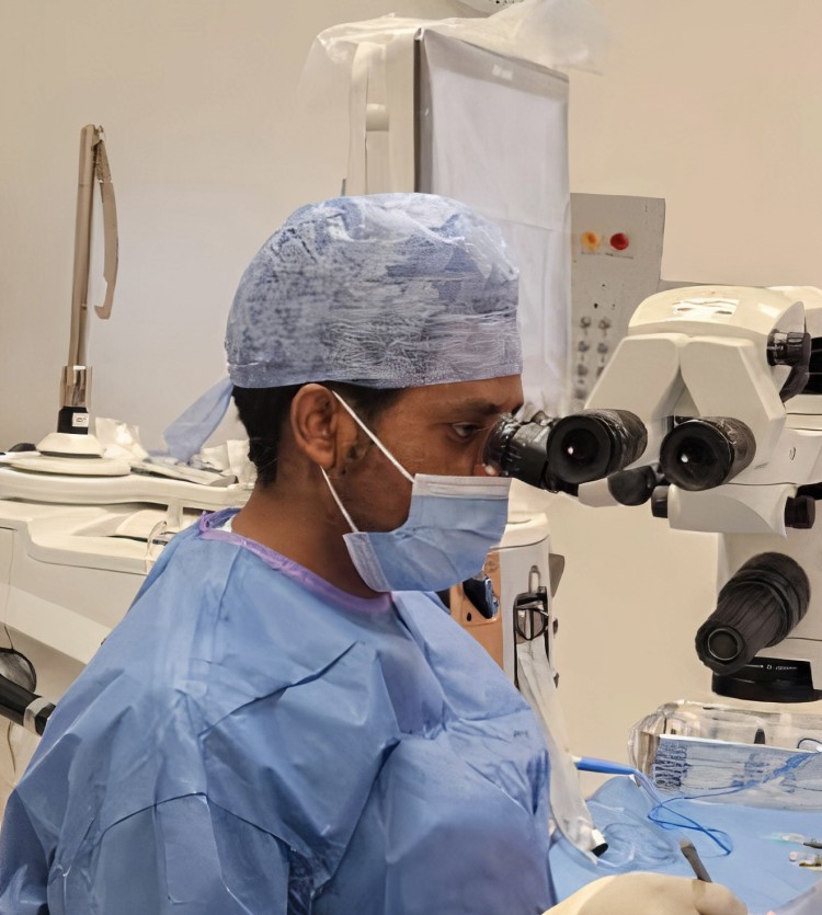 Ophthalmologist